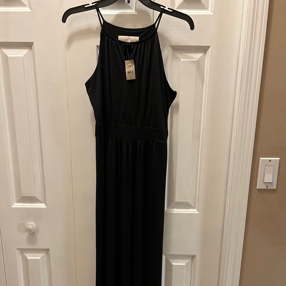 Ann Taylor Loft black dress, petite medium